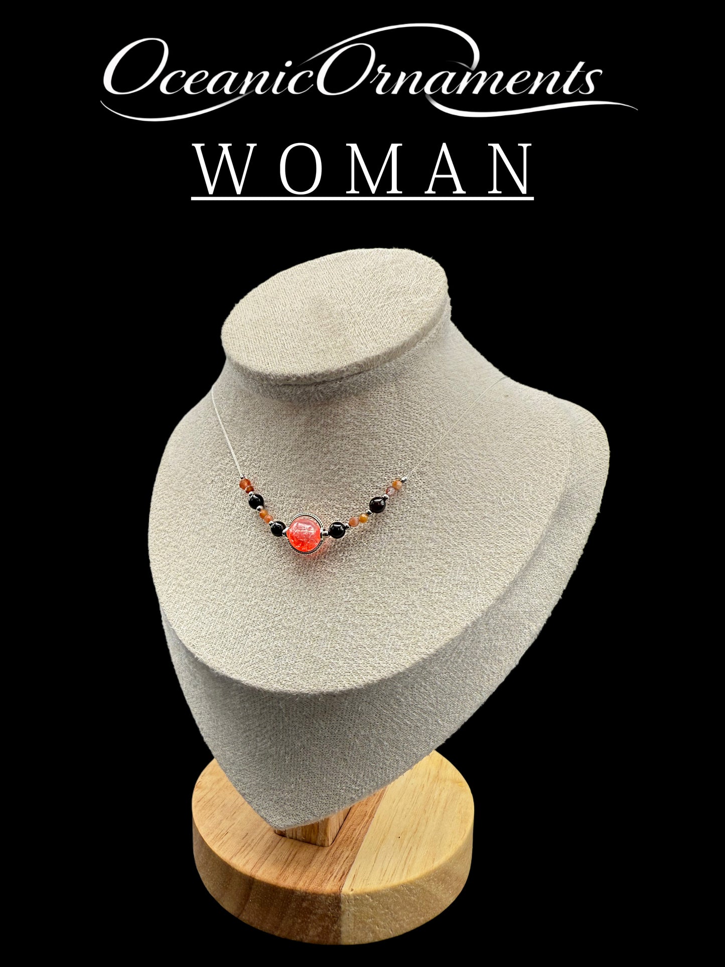 OceanicOrnaments Halskette „Fire Pulse“