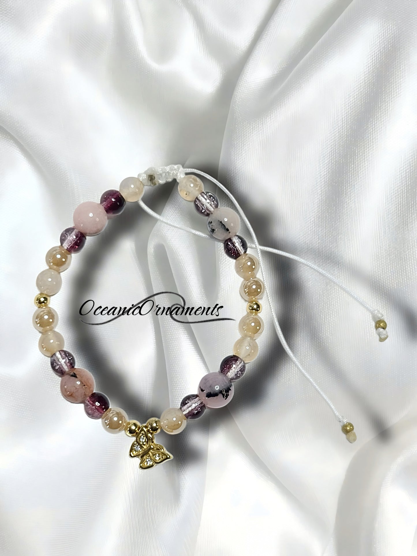 Cherry Flutter - Heilsteinarmband