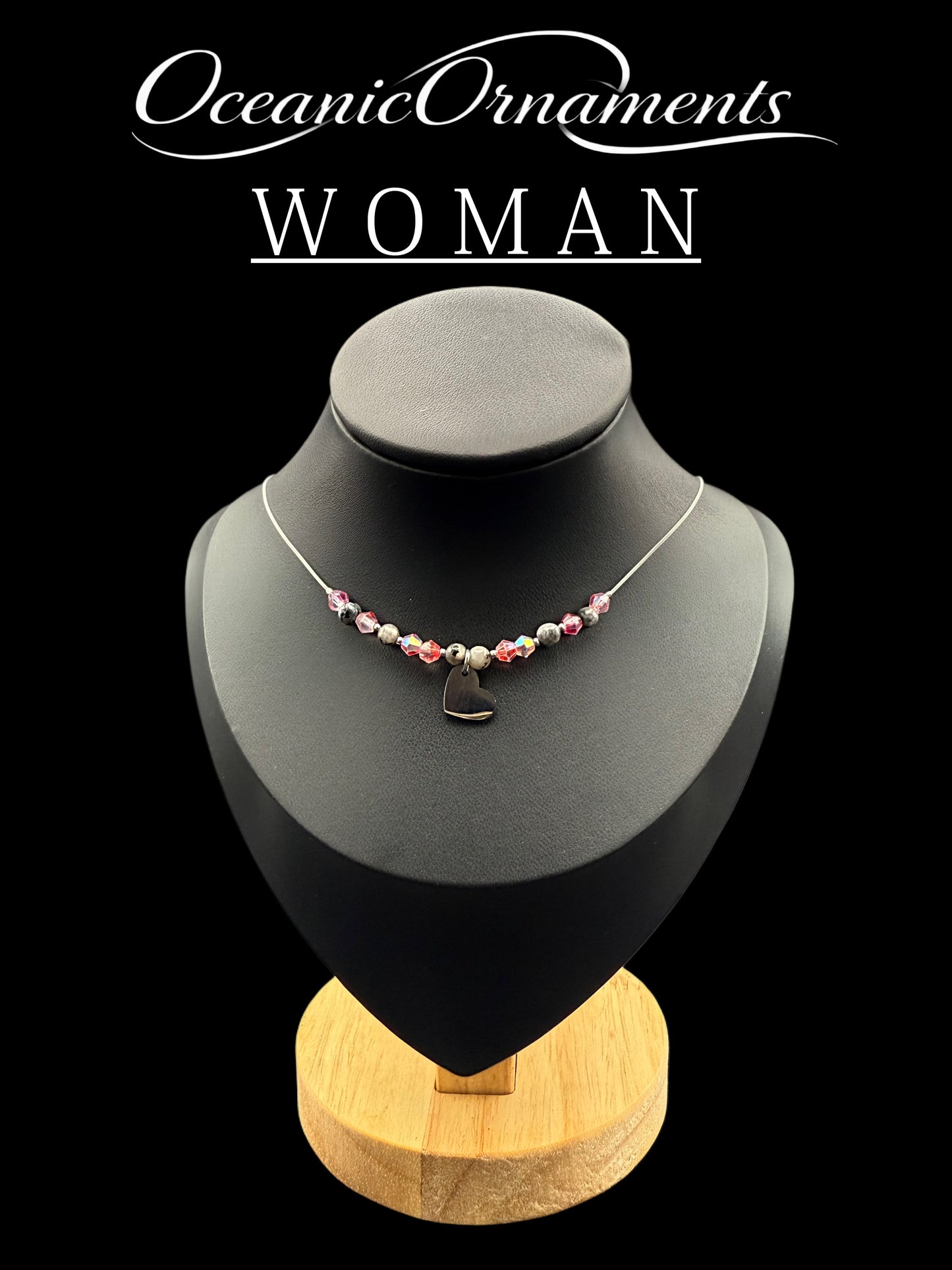 OceanicOrnaments Halskette „Mystic Rose“