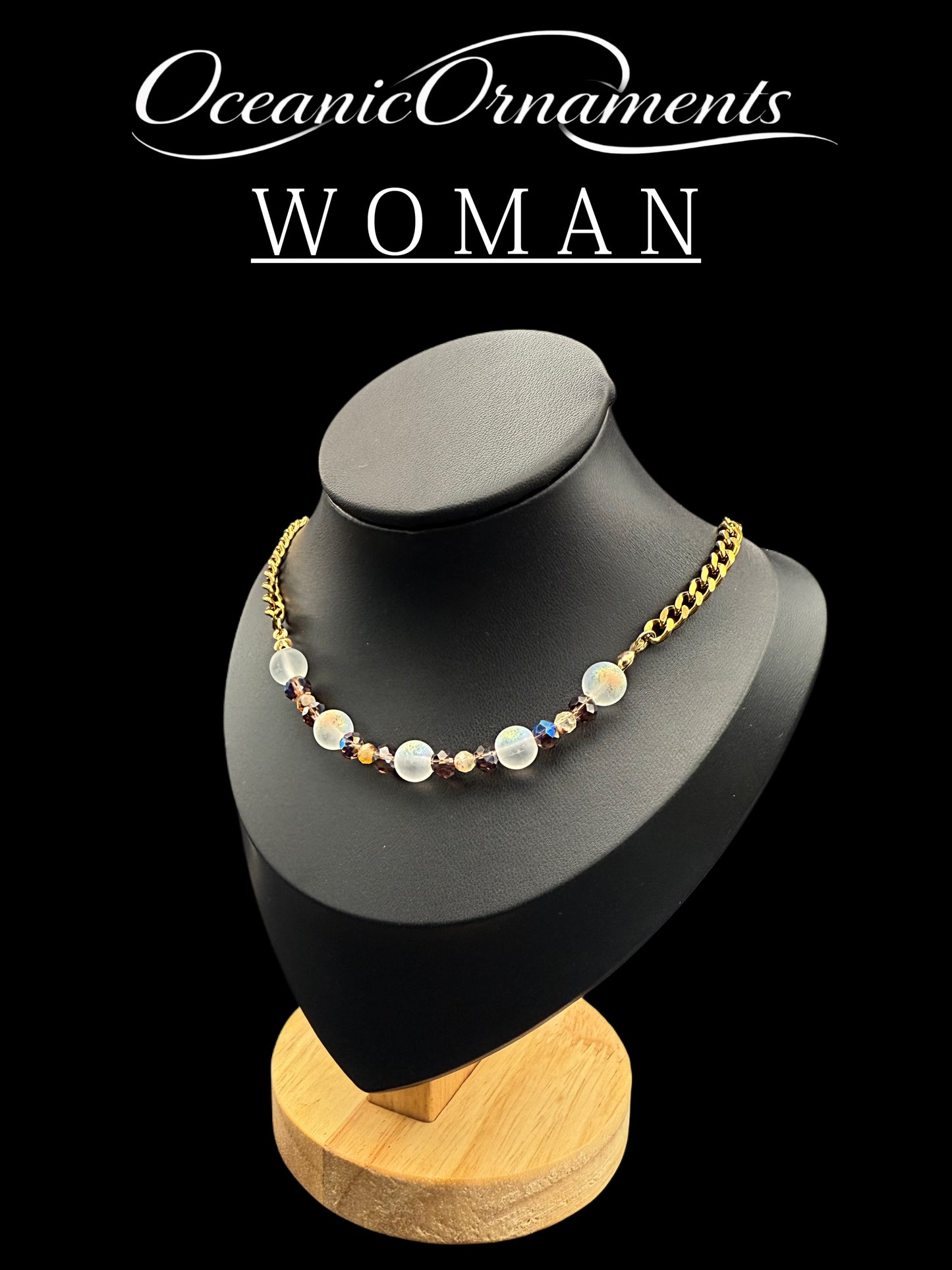 OceanicOrnaments Halskette „Aurora Glow“