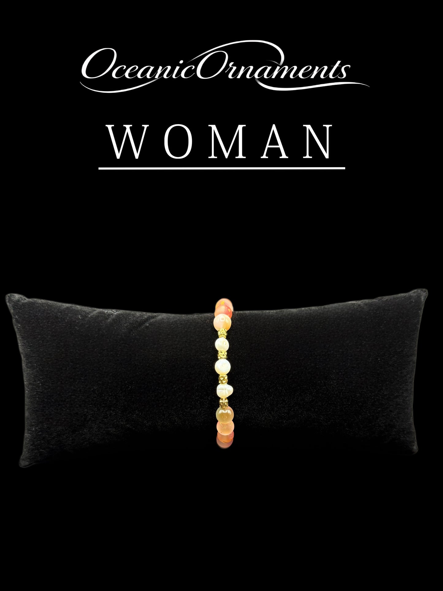 Rosé Tide - Perlenarmband