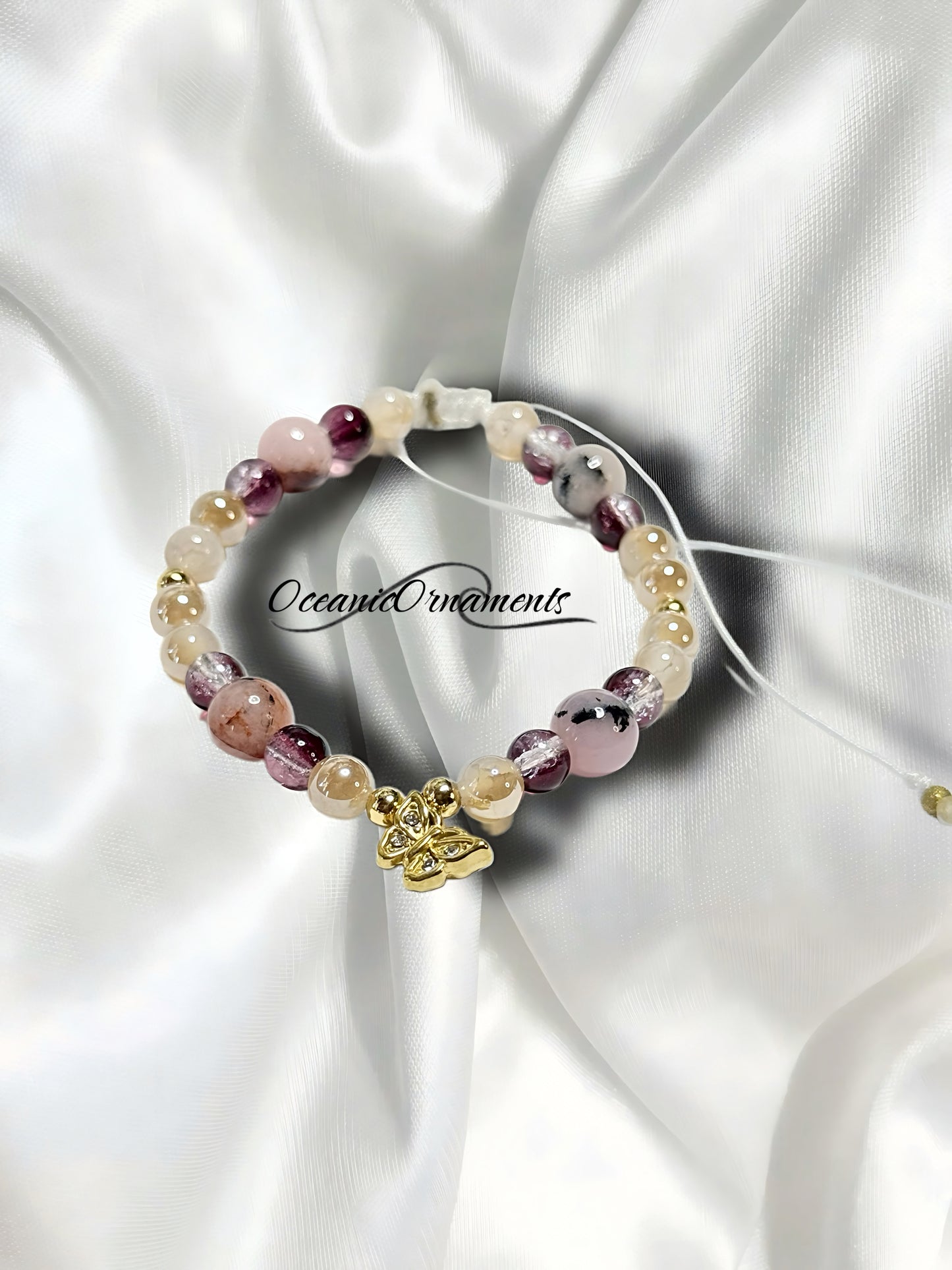 Cherry Flutter - Heilsteinarmband