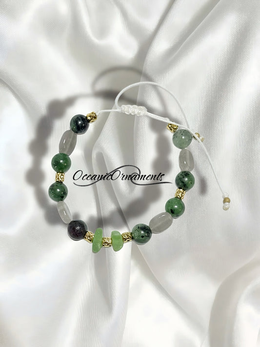 Waldlinie - Heilsteinarmband