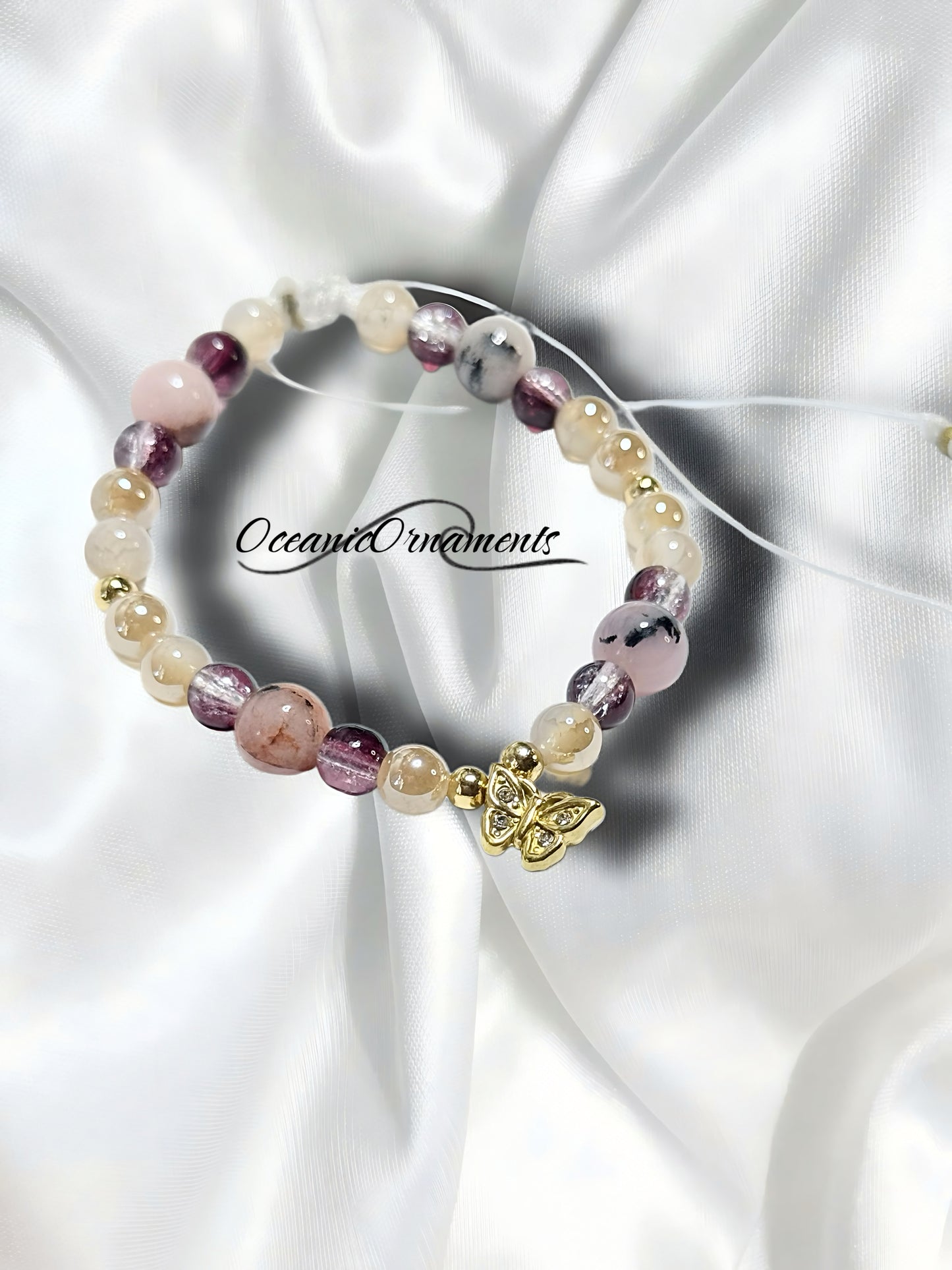 Cherry Flutter - Heilsteinarmband