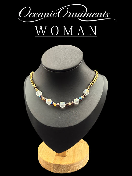 OceanicOrnaments Halskette „Aurora Glow“