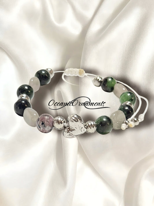 Silent Heart - Heilsteinarmband