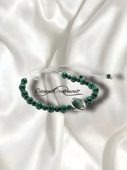 Green Core - Heilsteinarmband